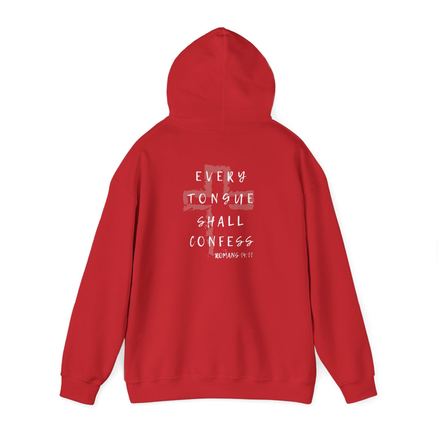 Every Knee Shall Bow Hoodie - Red